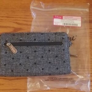 Vera Bradley Black and White Polka Dot Wallet